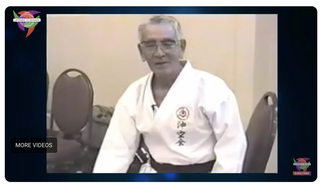 HISTORICAL OKINAWA KARATE VIDEO ON YOUTUBE
